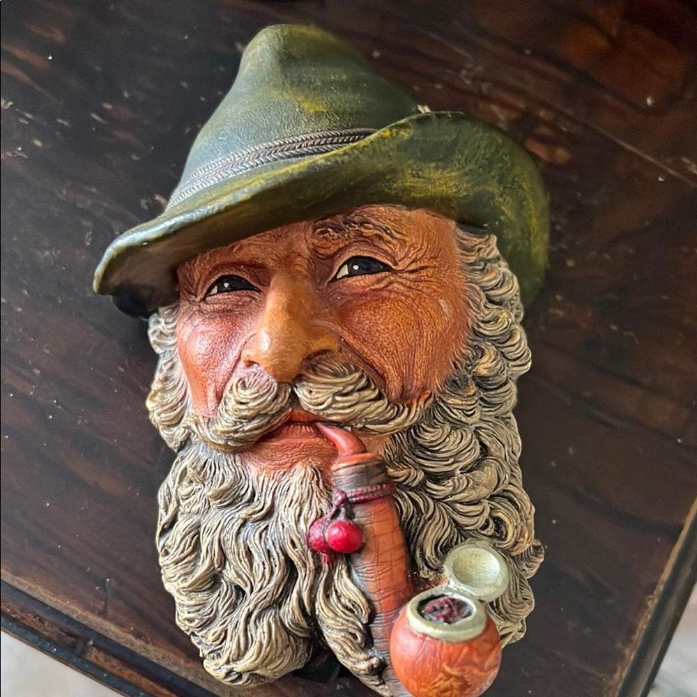 Bosson’s Rustic Tyrolean Bearded Man Wall Art